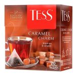 Чай TESS "Caramel Charm" черный, в пирамидках