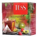 Чай TESS "Raspberry Fresh" черный, в пирамидках