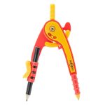 Циркуль пластиковый, с карандашом "Kids"