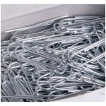 Скрепки, 22 мм, 100 шт., OfficeSpace, оцинкованные — изображение 2