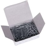 Скрепки, 28 мм, 100 шт., OfficeSpace, оцинкованные — изображение 2