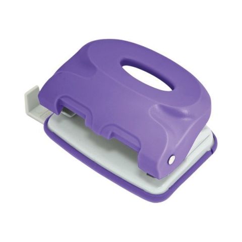 Дырокол COLOURPLAY, до 10 листов "INDEX", фиолетовый, арт. ICP110/VL, цена, купить в Минске