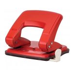 Дырокол KANGARO DP-600 G, до 22 листов, красный