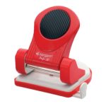 Дырокол KANGARO "Perfo-30", до 30 листов, красный