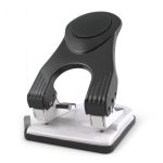 Дырокол KANGARO "Perfo-60", до 60 листов, черный