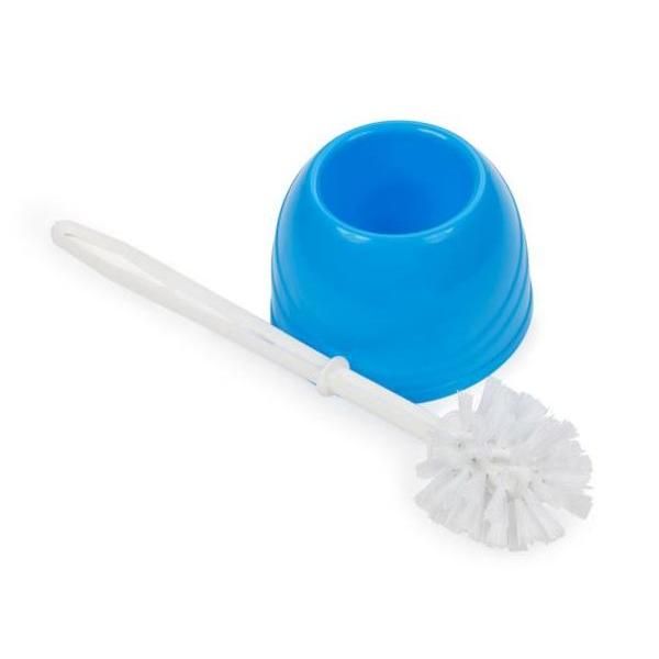 Ерш для унитаза с подставкой "Aqua", голубой