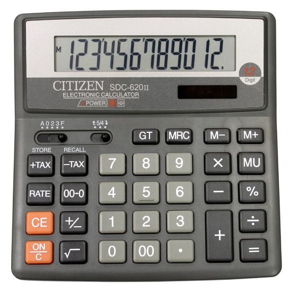 Калькулятор 12 разрядный CITIZEN SDC-620, цена, купить в Минске
