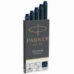Капсулы чернильные PARKER "Quink", 5 штук