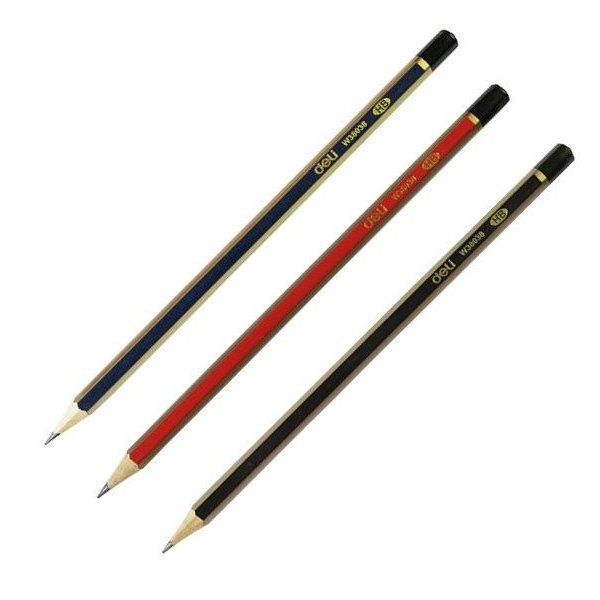 Карандаш чернографитный "Leader", HB, шестигранный, арт. 38038