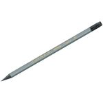 Карандаш чернографитный, пластиковый "Flexy", трехгранный, с ластиком