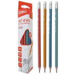 Карандаш чернографитный, пластиковый "Think", HB, трехгранный, арт.50000U