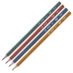 Карандаш чернографитный, пластиковый "Think", HB, трехгранный, арт. 50100U