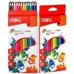 Карандаши цветные "ColorEmotion", трехгранные, 12 цветов