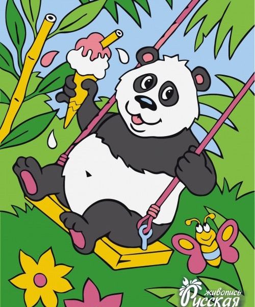 Картина по номерам 30х40 "Каникулы"