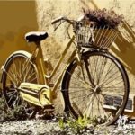 Картина по номерам 40х50 "Велосипед"