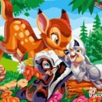 Картина по номерам 40х50 "Бэмби"