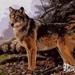 Картина по номерам 40х50 "На охоте"