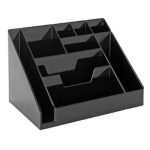 Подставка для канцелярских принадлежностей "КАСКАД", черная, цена, купить в Минске