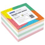 Блок для записи на склейке OfficeSpace, 9*9*4,5 см, цветной