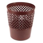 Корзина для бумаг "Офис-Класс", коричневая, цена, купить в Минске