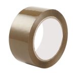 Лента упаковочная, 48 мм*66 м, коричневая
