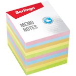 Блок для записи "Standard" 9*9*9 см, цветной