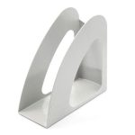 Лоток для бумаг "2000", вертикальный, серый, цена, купить в Минске