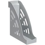 Лоток для бумаг вертикальный "Торнадо", серый