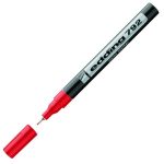 Маркер перманентный на нитрокраске "EDDING 792", красный