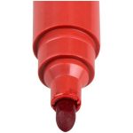 Маркер перманентный OfficeSpace "8004А", красный