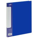 Папка на 2-х кольцах СТАММ "Стандарт" А4, 40 мм, 700 мкм, синяя