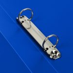 Папка на 2-х кольцах СТАММ "Стандарт" А4, 40 мм, 700 мкм, синяя — изображение 3