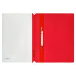 Папка-скоросшиватель с прозрачным верхом, пластик "СТАММ", А4, 180 мкм — изображение 3