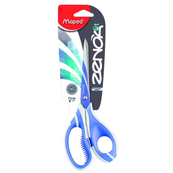 Ножницы «Zenoa Fit» асимметричные, 210 мм, MAPED