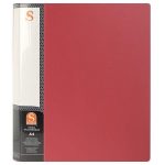 Папка пластиковая на 2 кольцах, А4 "SPONSOR", красная