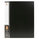 Папка пластиковая на 2 кольцах, А4 "SPONSOR", черная