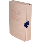 Папка на завязках архивная, 50 мм, картон