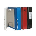 Папка на завязках, с 3-мя клапанами, микрогофрокартон