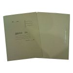 Скоросшиватель картонный СТАНДАРТ, А4, 0,6 мм