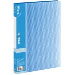 Папка-скоросшиватель с пружинным скоросшивателем "Diamond", синяя