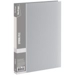 Папка-скоросшиватель с пружинным скоросшивателем "Diamond", серая