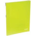 Папка-скоросшиватель с пружинным скоросшивателем "Neon", желтая