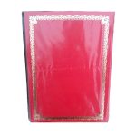 Папка "ХУДОЖЕСТВЕННАЯ РАМКА 3", бумвинил, красная — изображение 2