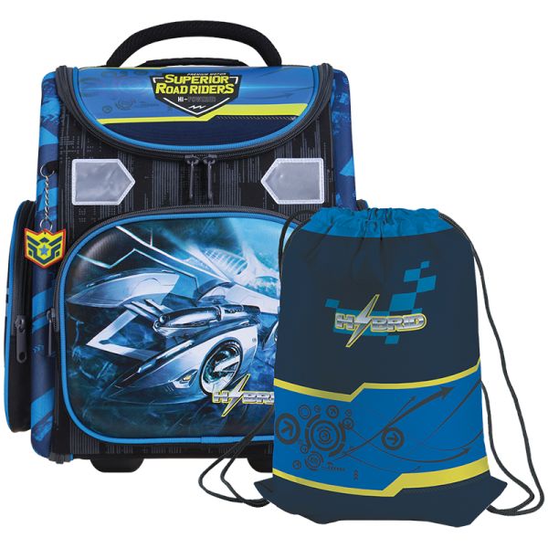 Ранец Ultra Compact "Road Riders" с мешком для обуви