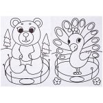 Раскраска A4, Мульти-Пульти "Зоопарк", 8стр. — изображение 2