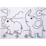 Раскраска A4, Мульти-Пульти "Животные Африки", 8стр. — изображение 2