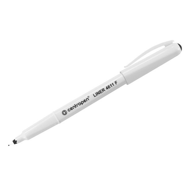 Ручка капиллярная "Centropen 4611", черная