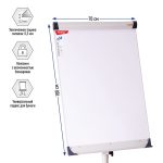 Флип-чарт передвижной 70*100 см Premium "BERLINGO", на колесиках — изображение 3