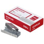 Скобы для степлера №24/6 "DELI"