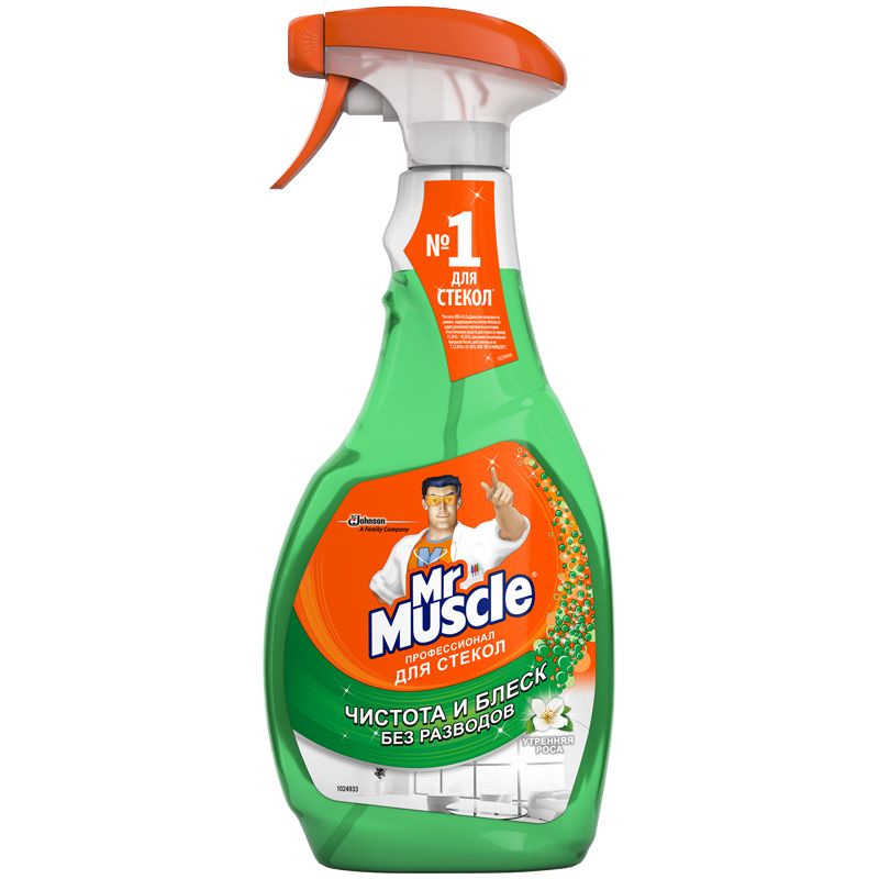 SCJM-00006-H Средство для мытья стекол "Mr. Muscle" Профессионал, 500 мл — изображение 1
